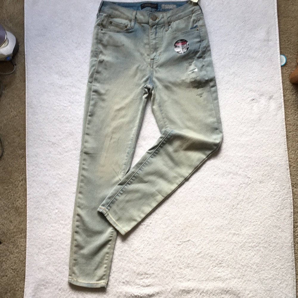 Aeropostale Women's High Waisted Jeggings 2 short